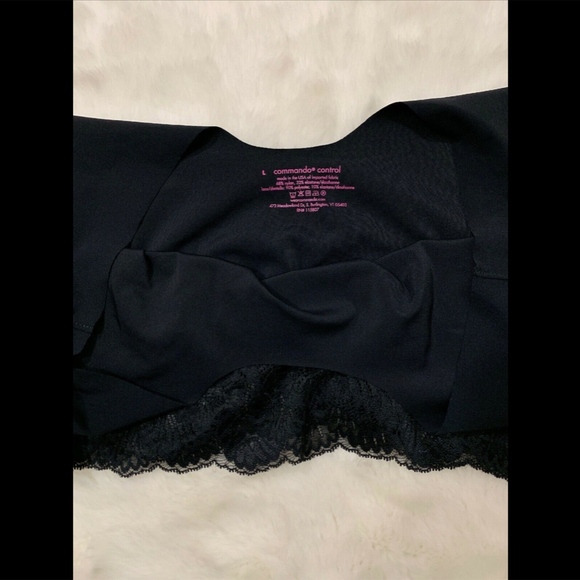 NEW $78‎ COMMANDO Sexy And Smooth Lace Trim Longline Bralette [SZ Large ] - Picture 8 of 8